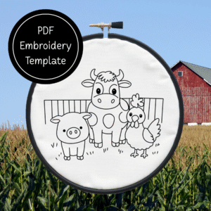 PDF Embroidery Template